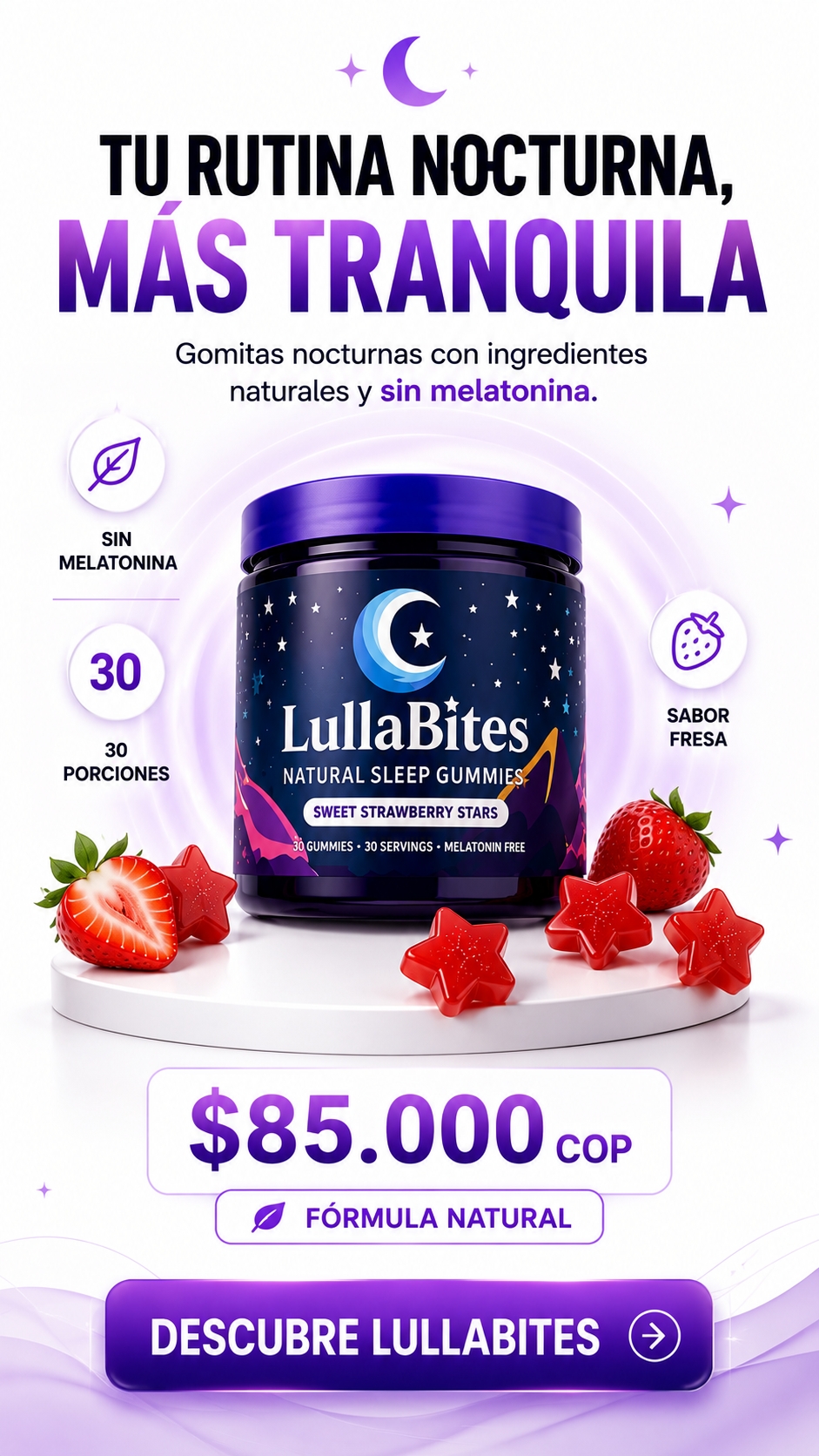 Lullabites Gummies para Dormir