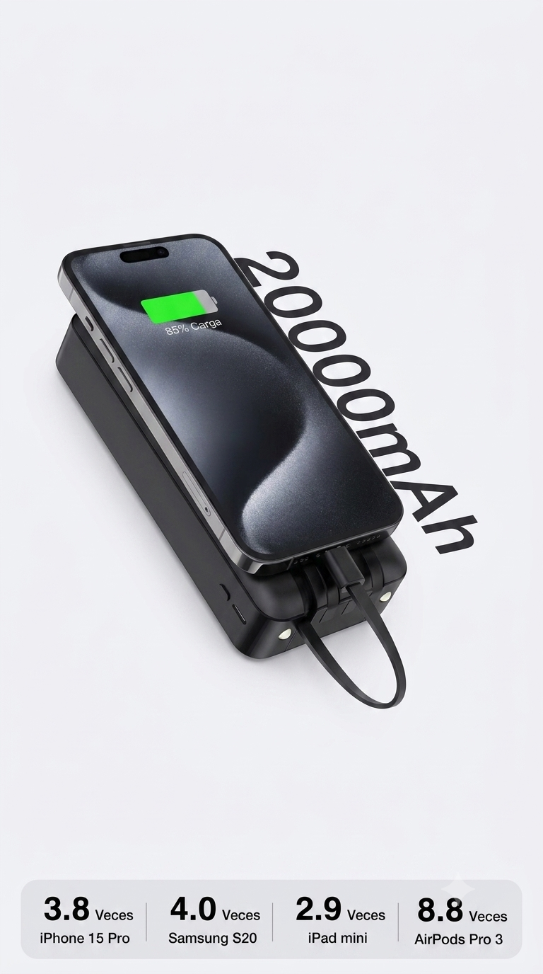 Power Bank Pro 20000 Max
