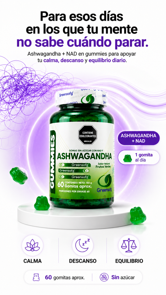 Ashwagandha Gummies para el Estres