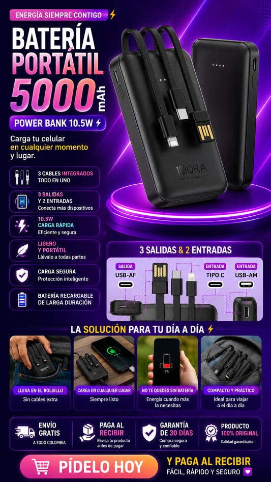 Power Bank Power 5000K