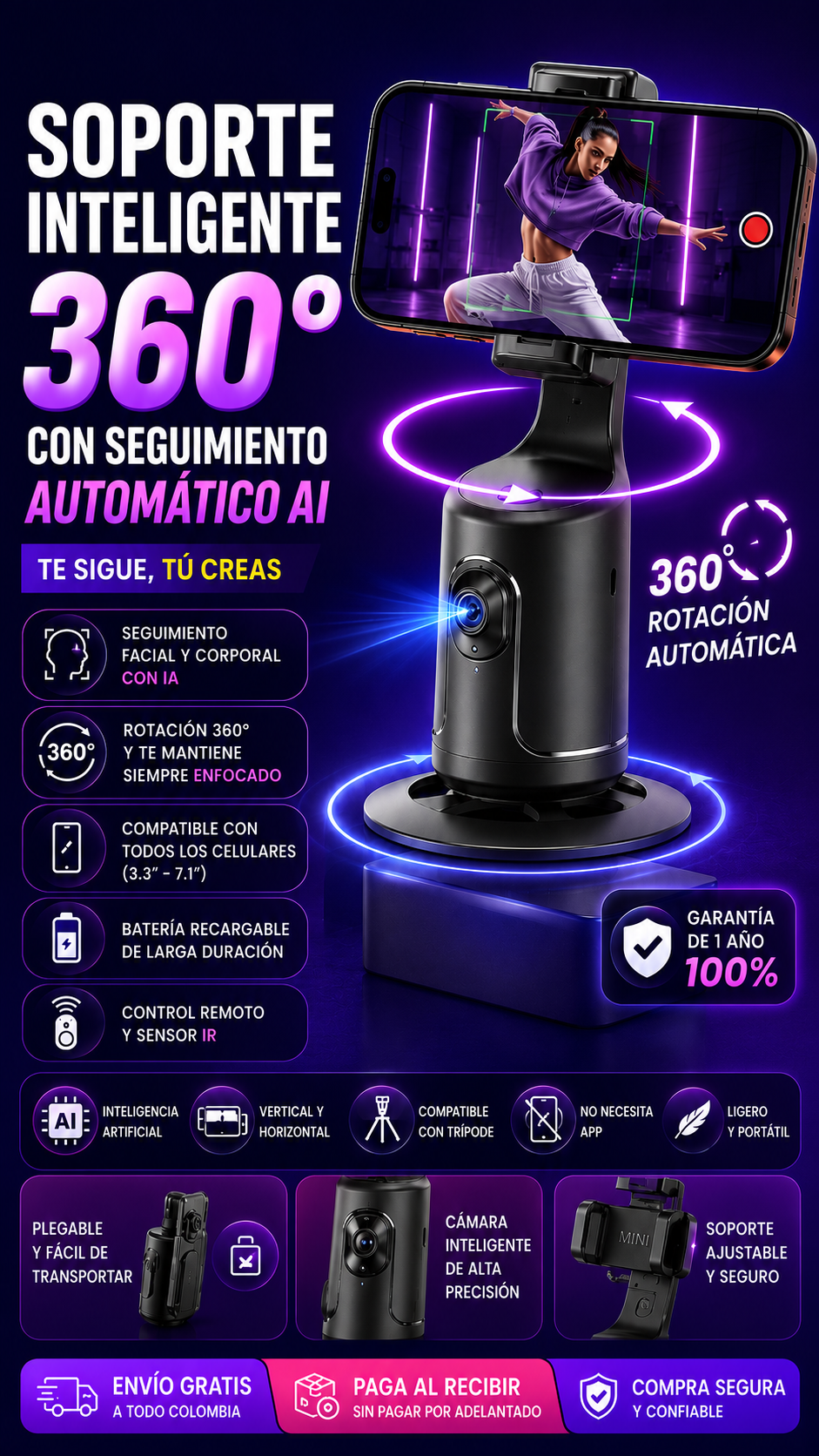Soporte Inteligente 360°